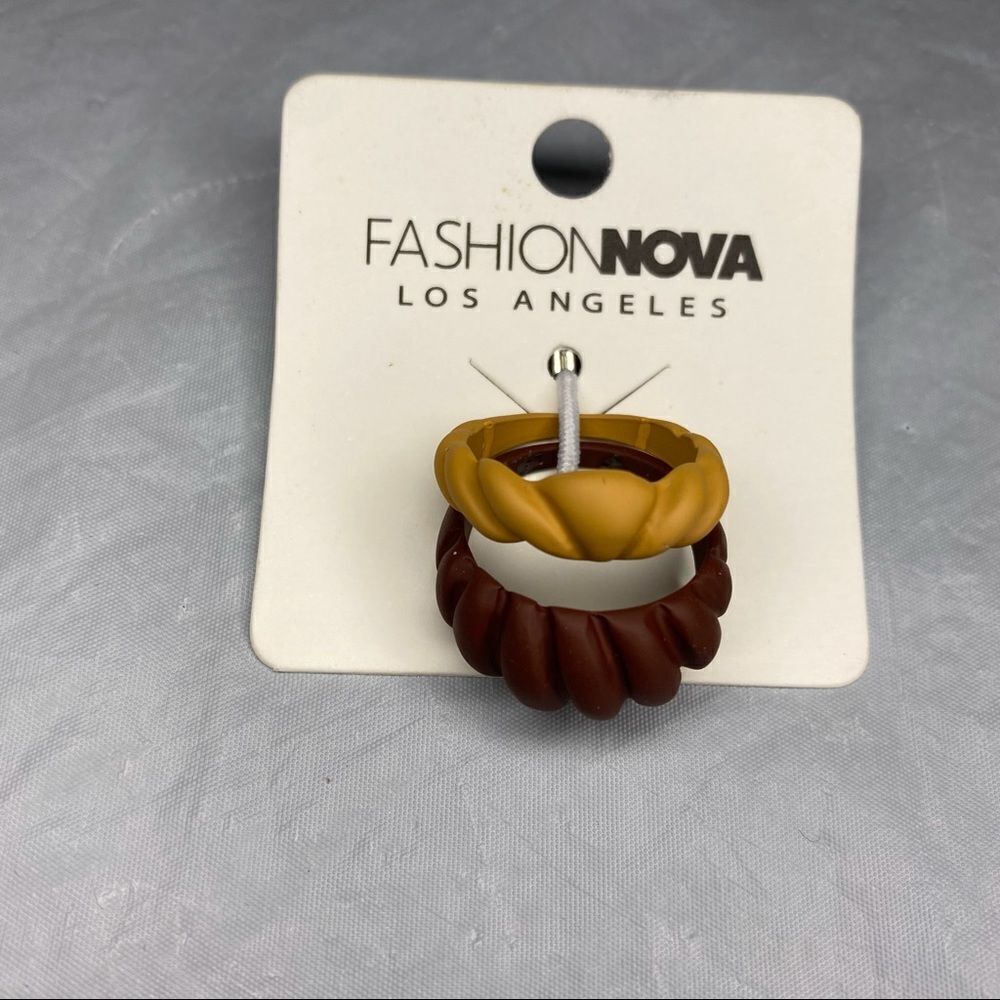 Fashion Nova Ring Set